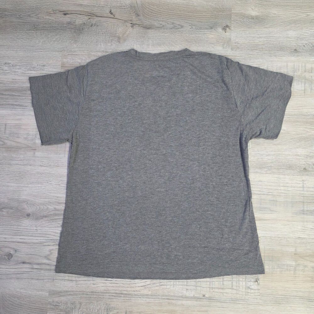 NWOT Ladies Smile Daisy Graphic Tee XXL Gray Floral Positivity T-Shirt - Picture 5 of 5